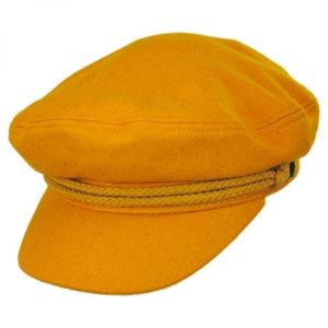 Brixton Ashland Wool Fiddler Hat Yellow Small